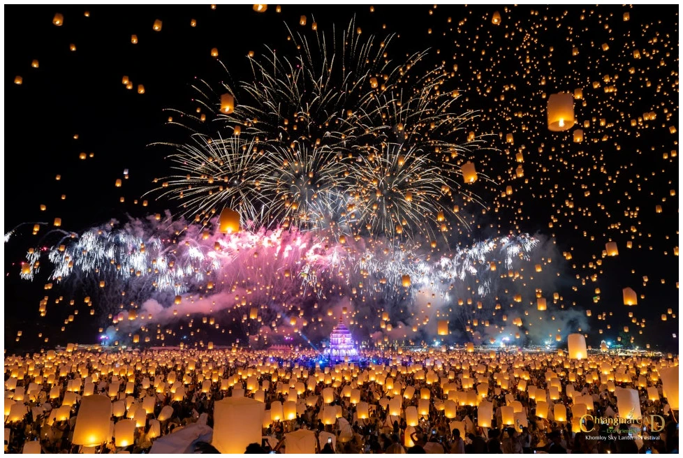 2026 치앙마이 풍등축제 러이끄라통